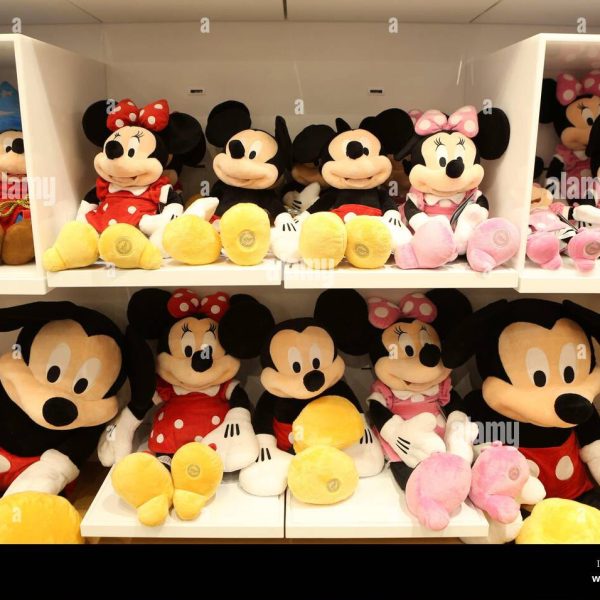 Mickey & Minnie Style Plush Toys