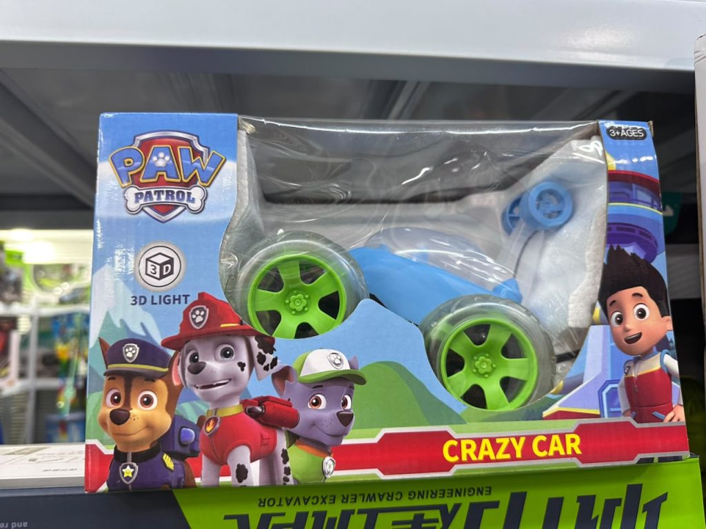 Paw Patrol Style Crazy Car with 3D Light