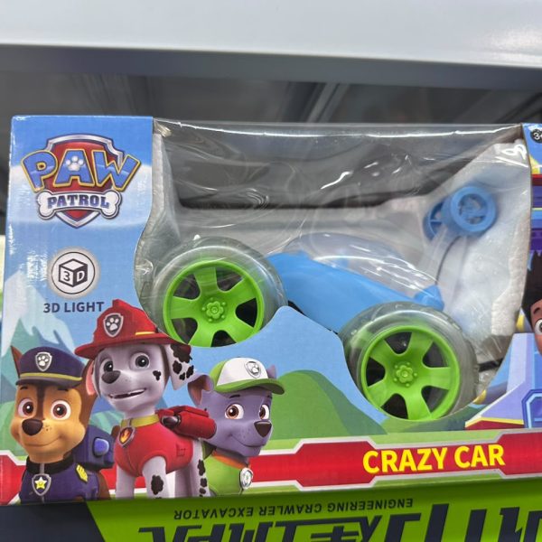 Paw Patrol Style Crazy Car with 3D Light