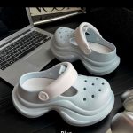 Women's Chunky Platform Mary Jane Clogs 2