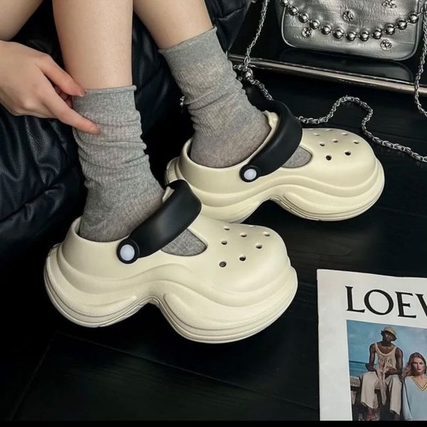 Women's Chunky Platform Mary Jane Clogs